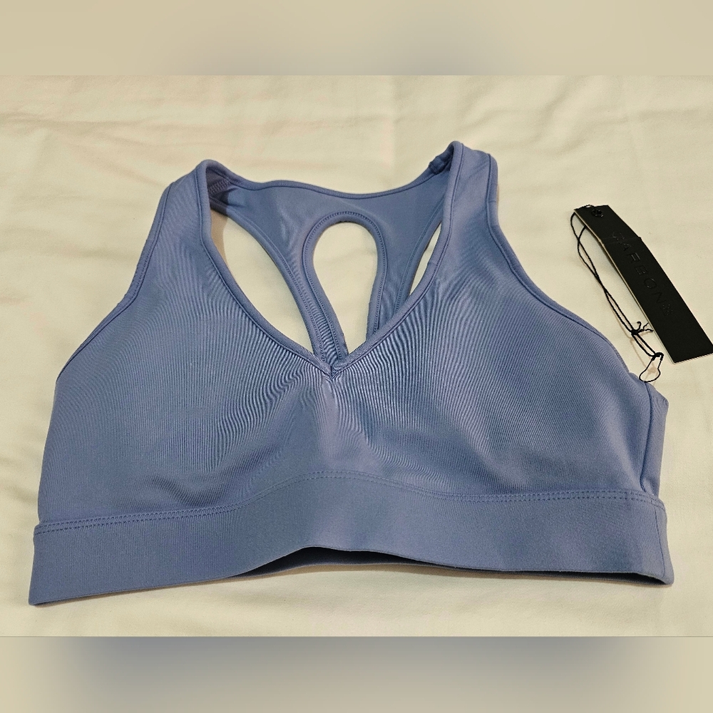 Carbon38 Action Bra 2.0 in Cloud Compression